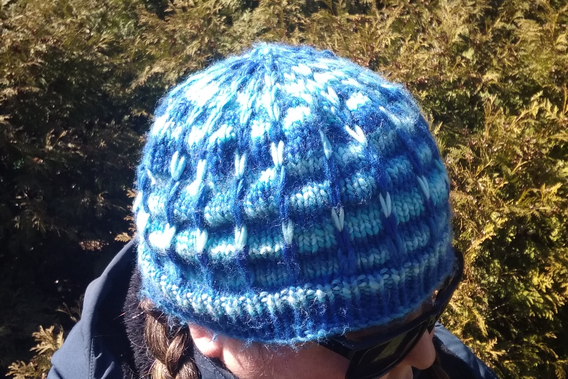 Easy Slip Stitch Hat Knitting Pattern For Variegated Yarn – Spirit of the  West Designs