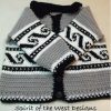 Coastal Cardigan - Stranded Crochet Jacket Pattern - Image 3